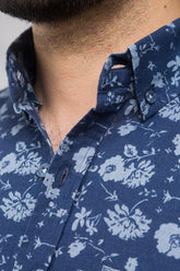 Navy Sky Casual Shirt CM-YD-2581