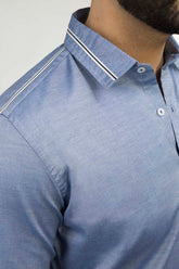 Sky Blue Casual Shirt CM-YD-2629 CS