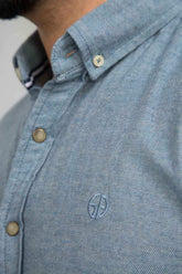 Light Blue Casual Shirt CM-YD-2673