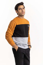 Color Block SweatShirt SWS-F22-038