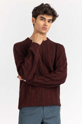 Copper Cabling Crew Neck Sweater SWT-FFSCN22-227