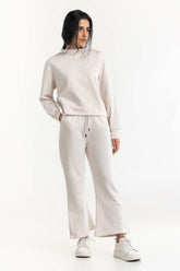 Cream Sweatpants 224-212-089