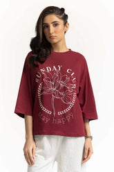 Crew Neck Graphic Tee WM-KTP-SS24-048