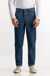 Dark Blue Basic Jeans MN-JNS-WS23-005