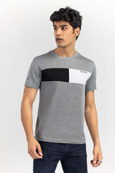 Dark Grey Fashion Tees JGP-D285