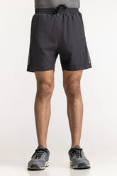 Dark Grey Textured Short AW-SHT23-029