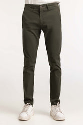 Dark Olive Khaki Pant MNTRCSS24022A