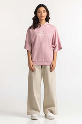 Dawn Pink Basic Sweatshirt WM-SWS-WS23-002