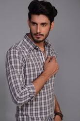 Grey Casual Shirt CM-YD-2131