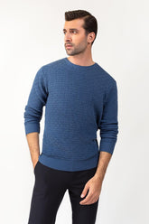 Electric Blue Fashion Sweater FS-SWT-FD-266-01