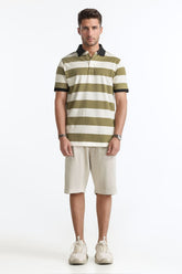 Fashion Striped Polo PS-FSHN24-256