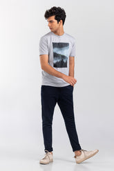 Fog Grey Fashion T-Shirt JGP-URB-D252-01