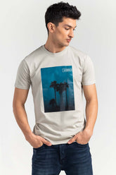 Fog Grey Fashion T-shirt JGP-URB-D262-01