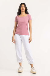 Fox Glove Knit T-shirt 231-213-006 B