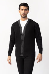 Black Fashion Sweater FS-SWT-FD-243-01
