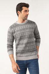 Grey Fashion Sweater FS-SWT-FD-289-01