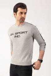 Ash Grey Fashion Sweater FS-SWT-FD-291-01