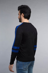 Black Full Sleeve Fashion Sweater Noir FS-SWT-IMP-FD-85-01