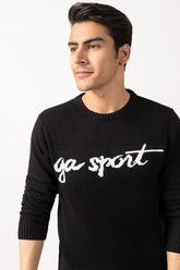 Black Fashion Sweater FS-SWT-FD-252-01