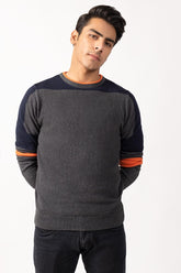 Charcoal Fashion Sweater FS-SWT-FD-263-01