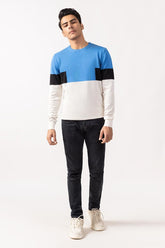 Blue Off White Fashion Sweater FS-SWT-VPN-FD-220-01
