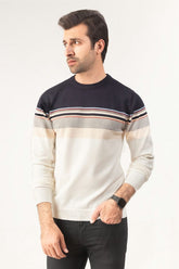 White Black Fashion Sweater FS-SWT-VPN-FD-311-01