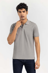Glacier Grey Signature Polo PKP-SB-145
