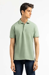 Grass Green Signature Polo PKP-SB-119