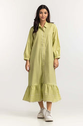 Green Basic Dress WM-DRSWS23-001