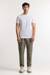 Green Basic Trouser MNTRCSS24002-A