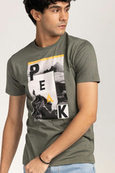 Green Fashion T-Shirt JGP-URB-D242-02