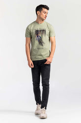 Green Fashion T-shirt JGP-URB-D269-02