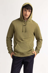 Green Pullover Hoodie MN-POH-WS23-018