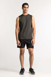 Green Textured Tee AW-SND24-020