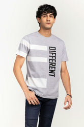 Grey-White Urban T-Shirt YD-URB-TEE-D13-02