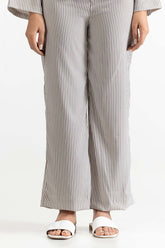 Grey and White Blended Trouser 231-217-208
