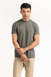 Grey Basic Tee TS-CNSJ23-202