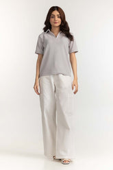 Grey Basic Top WM-KTP23-112