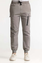 Grey Basic Trouser MNTRCSS24003-B