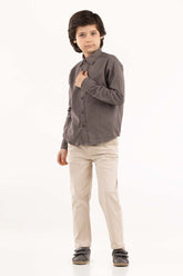 Junior Boy Grey Casual Shirt 224 -317-022