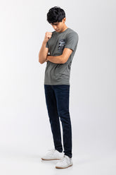 Grey Graphic Tee JGP-URB-D255-01