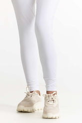 Grey Knit Trouser 231-220-001 B