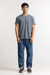 Grey Pique Tee TS-CNPK24-064