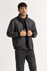 Grey Puffer Jacket MN-JKT-WS23-001