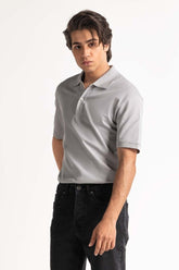 Grey Signature Polo PS-SIGPK24-005