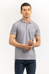 Grey Sports Polo PKP-SP-134