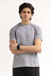 Grey Sports Tee TS-CNPK23-259
