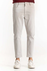 Grey Textured Faded Trouser 224-120 -300