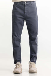 Grey Slim Fit Trouser 224-120 -313