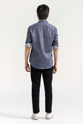 Grey Twill Casual Shirt CM-YD-2970 CS